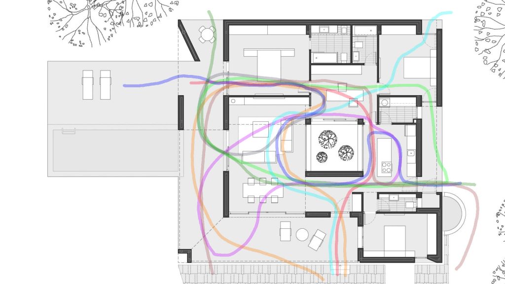 ¿Cómo diseñar una casa flexible y sin pasillos? - HGSE Arquitectos